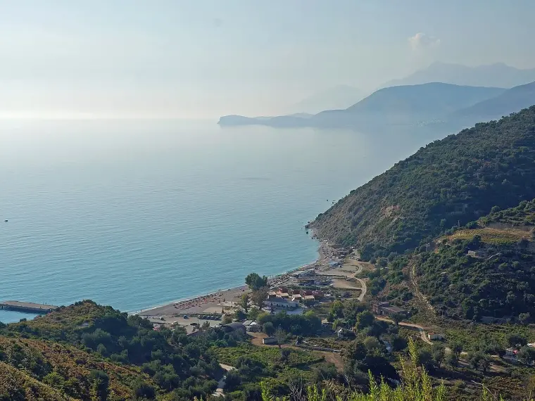 Albanian Riviera beach