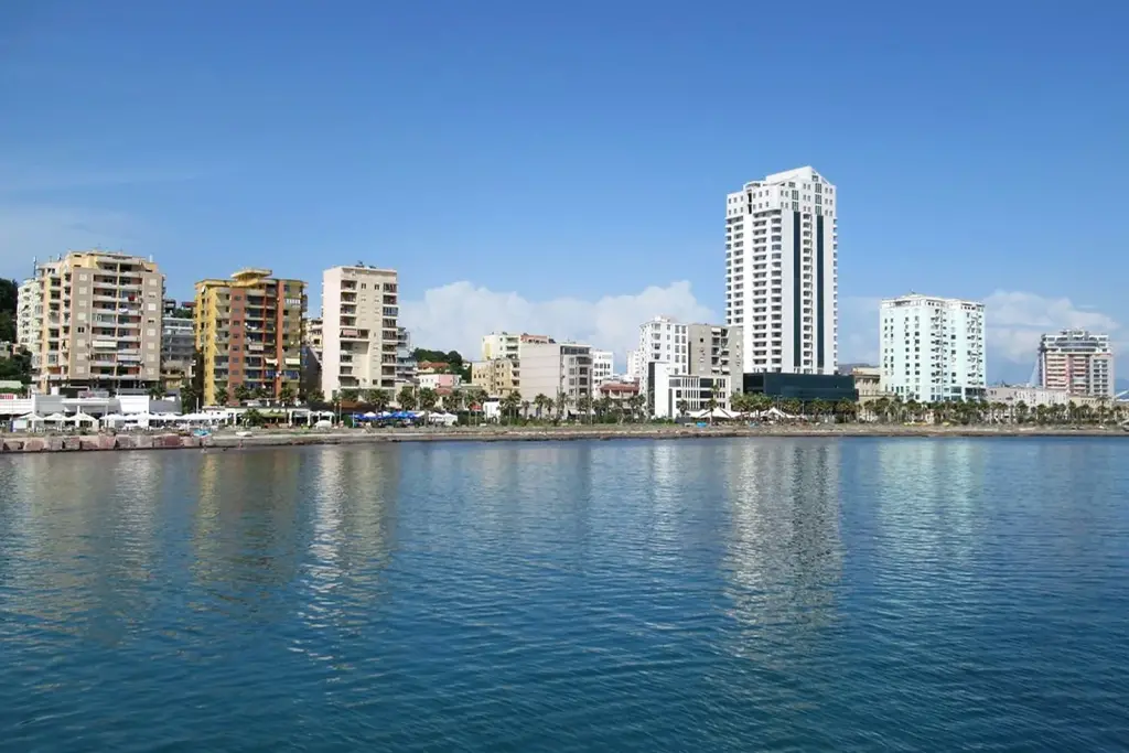 Durrës waterfront Albania