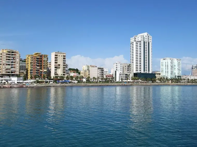 Durrës waterfront Albania