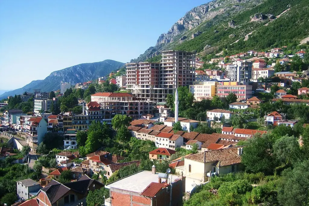 Krujë Albania castle bazaar