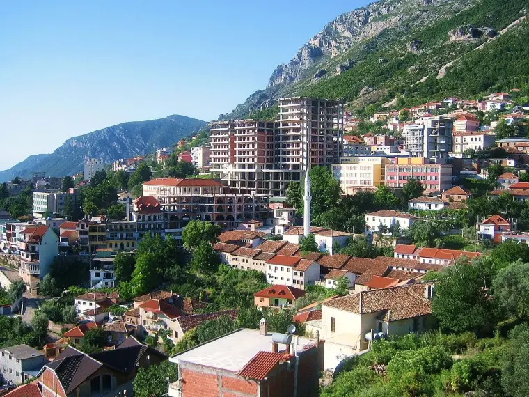Krujë Albania castle bazaar