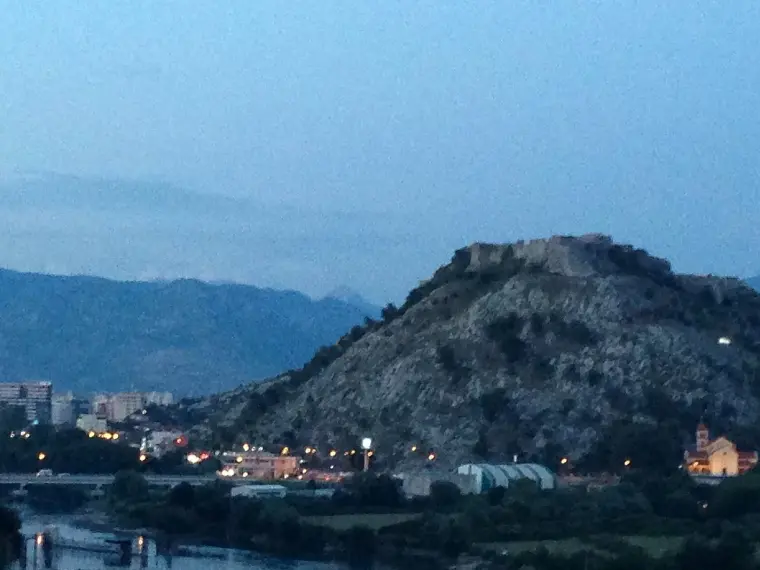 Shkodër Albania city castle
