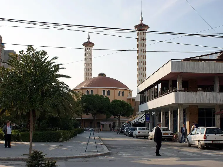 Fier Albania city