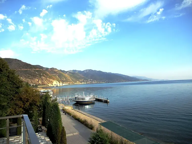 Pogradec Lake Ohrid Albania