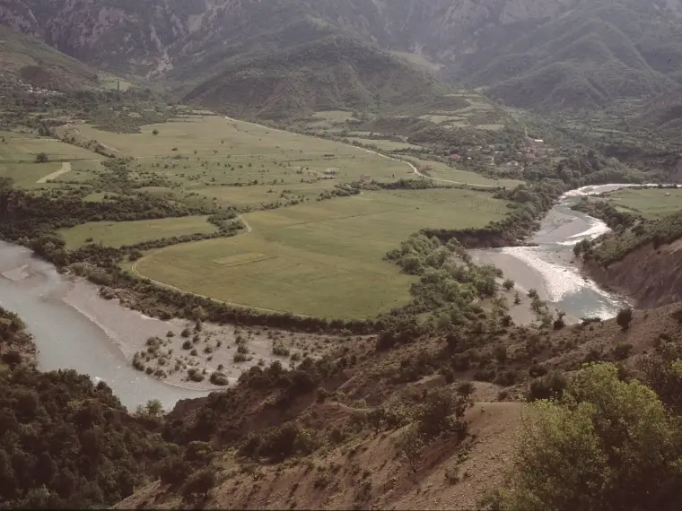 Vjosa River Albania