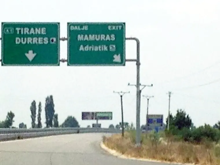 Albania motorway
